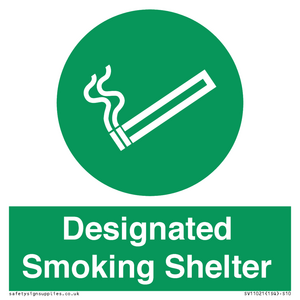 Designated Smoking Shelter